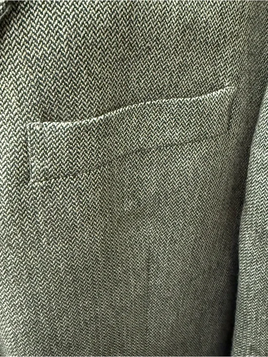 Stafford Executive Gray Blazer 44S Wool Blend Sport Coat Classic Mens - Picture 4 of 13